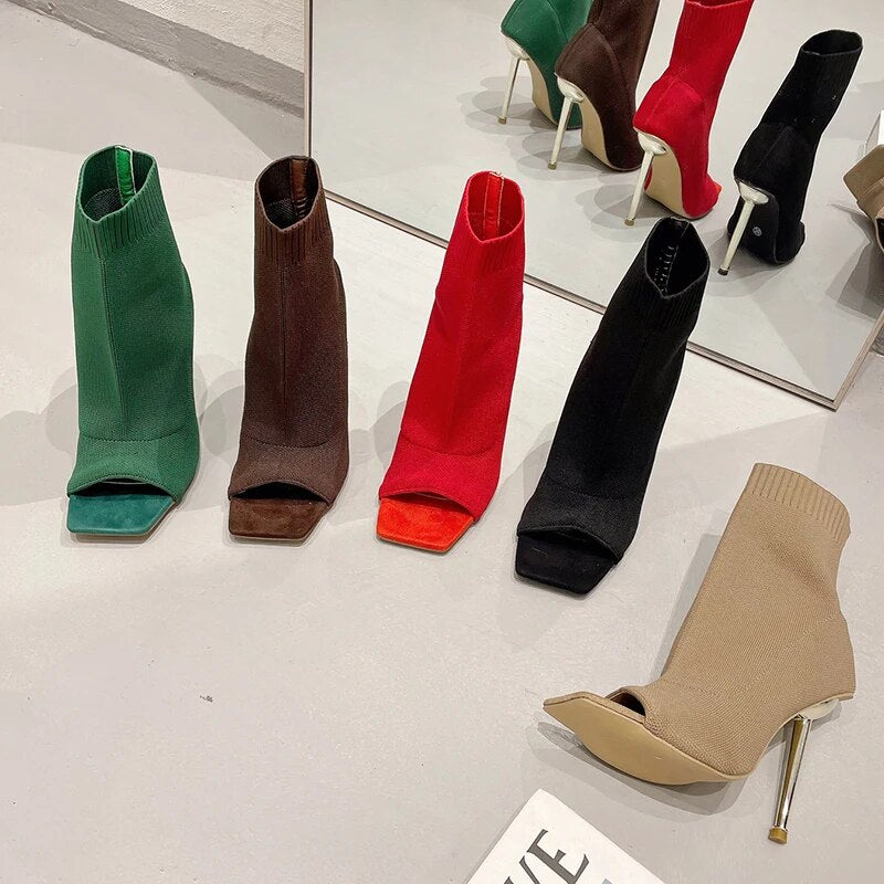 Thin High Heels for a Sexy Look