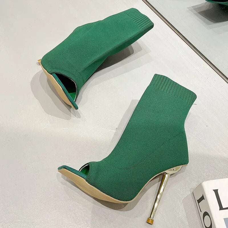 Thin High Heels for a Sexy Look