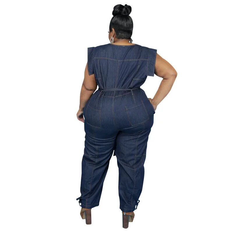 Casual Denim Jumpsuits