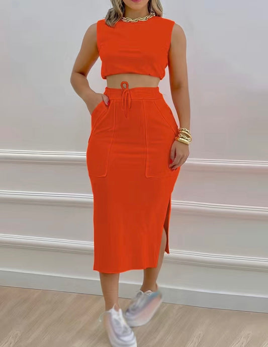 Dynamic Duo Ensemble: Elegance in Two-Piece Splendor