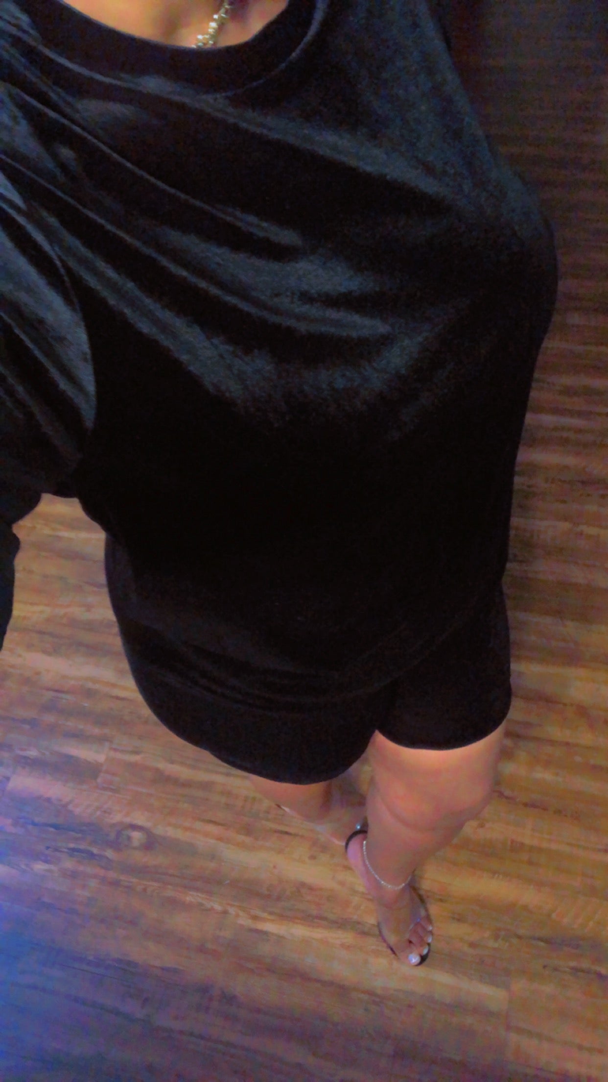 black velvet set 